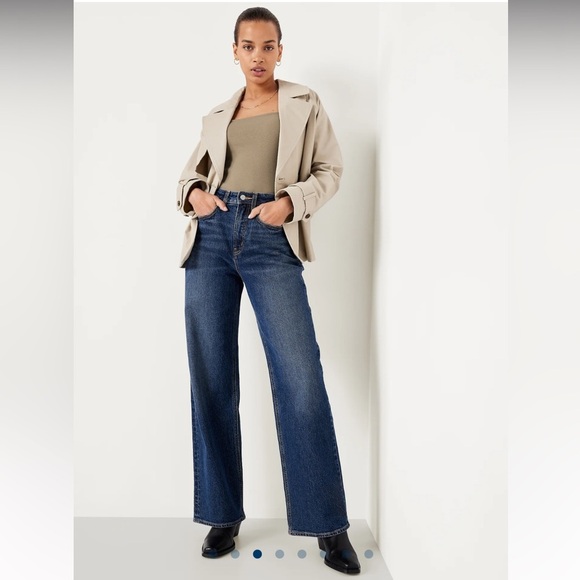 Old Navy Ribbed Square Neck T Shirt Toasted Almond Size XXL Tall NEW NWT - Picture 3 of 9